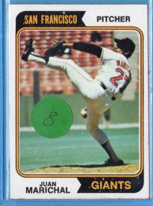 1974 Topps Juan Marichal #330 San Francisco Giants