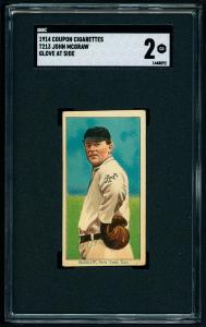 1914 T213 Coupon John McGraw Sports Card