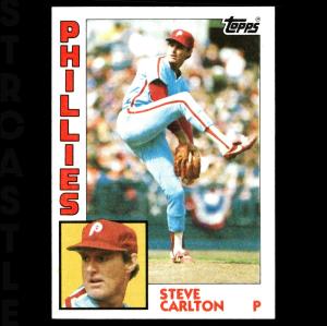 1984 Topps Steve Carlton #780 Phillies Baseball Card