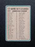 1965 Mickey Mantle Killebrew Topps Home Run Card