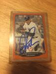 Alex Rodriguez Signed 2013 Bowman Yankees Card