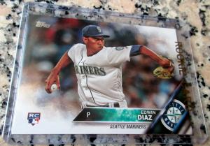 Edwin Diaz 2016 Topps Rookie Card - Mets