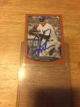Alex Rodriguez Signed 2013 Bowman Yankees Card