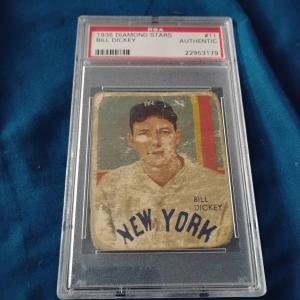 Bill Dickey 1934-36 Diamond Stars Card #11