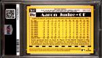 Aaron Judge Yankees Gold Topps Baseball Card #4/50