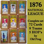 1901 Milwaukee Brewers American League Baseball Card Set