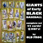 1901 Milwaukee Brewers American League Baseball Card Set