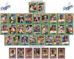 Los Angeles Dodgers Topps Baseball Card Team Sets