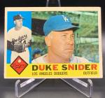 1960 Topps Duke Snider #493 LA Dodgers Card