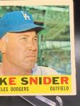 1960 Topps Duke Snider #493 LA Dodgers Card