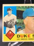 1960 Topps Duke Snider #493 LA Dodgers Card