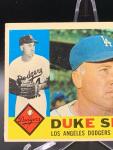 1960 Topps Duke Snider #493 LA Dodgers Card