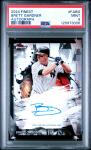 2024 Topps Finest Brett Gardner Auto PSA 9