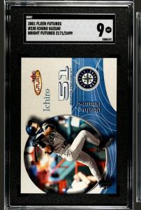 Ichiro Suzuki 2001 Fleer Platinum Rookie Card /2499