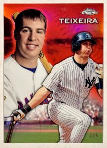 Mark Teixeira 2015 Topps Chrome Red Refractor #3/5