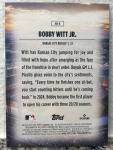 2025 Topps Bobby Witt Jr. Home Field Advantage SSP