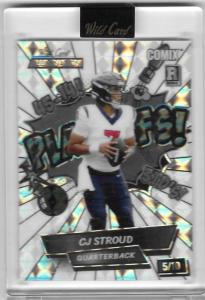 CJ Stroud 2023 Wild Card Comix White Mosaic #5