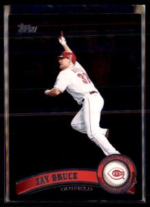 2011 Topps Jay Bruce Black Border Card #191