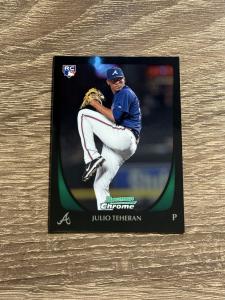 2011 Bowman Chrome Julio Teheran Rookie Card