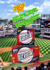 2 Box PYT Topps Shoebox Treasures Set