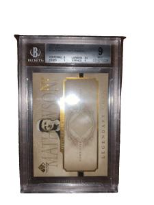 Christy Mathewson 2005 SP Legendary Cuts Card