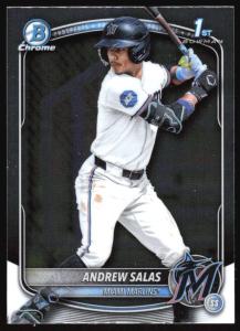 2025 Bowman Chrome Andrew Salas #BCP-156 Card