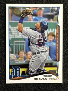 Brayan Pena 2014 Topps Baseball Card #28