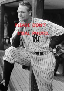 Lou Gehrig 5x7 Glossy Photo - Yankees HOF