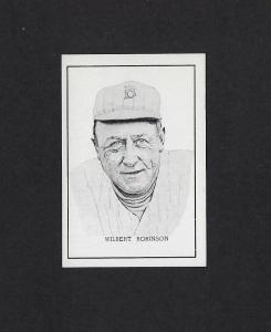 Wilbert Robinson 1950-56 Hall of Fame Card