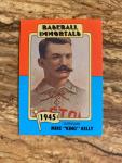Mike King Kelly 1980 SSPC Hall of Fame Card