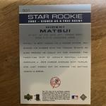 2003 Upper Deck Hideki Matsui Rookie Card #501