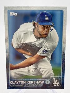 2015 Topps Clayton Kershaw Baseball Card #100