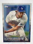 2015 Topps Clayton Kershaw Baseball Card #100