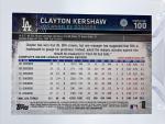 2015 Topps Clayton Kershaw Baseball Card #100
