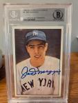Joe DiMaggio 1982-83 Diamond Classics BGS 10 Autograph