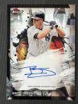 2024 Topps Finest Brett Gardner Yankees Auto Card