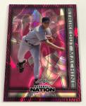 David Cone 2025 Leaf Pink Lava Baseball Card /5