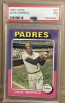 Dave Winfield 1975 Topps Graded Card Lot