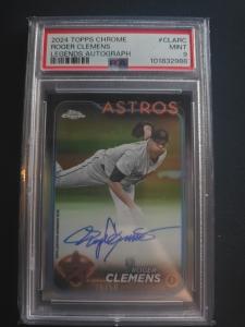 2024 Topps Chrome Roger Clemens Legends Auto #CLA-RC