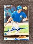 Johnny Damon Signed KC Royals Upper Deck Card