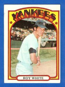1972 Topps Roy White Baseball Card #340
