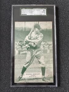 1926-29 Rogers Hornsby Postcard Back SGC 2