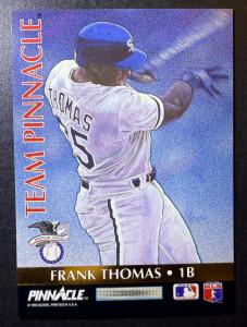 1992 Pinnacle Frank Thomas Will Clark Baseball Card