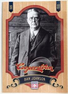 Ban Johnson 2012 Panini Cooperstown Baseball Card #7