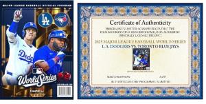 2025 World Series Game Program - Toronto Blue Jays