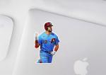 Kyle Schwarber Phillies Vinyl Sticker - Glossy Finish