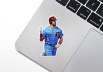 Kyle Schwarber Phillies Vinyl Sticker - Glossy Finish