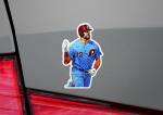 Kyle Schwarber Phillies Vinyl Sticker - Glossy Finish