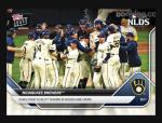 Milwaukee Brewers 2025 NLCS Topps NOW Card