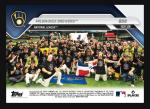 Milwaukee Brewers 2025 NLCS Topps NOW Card